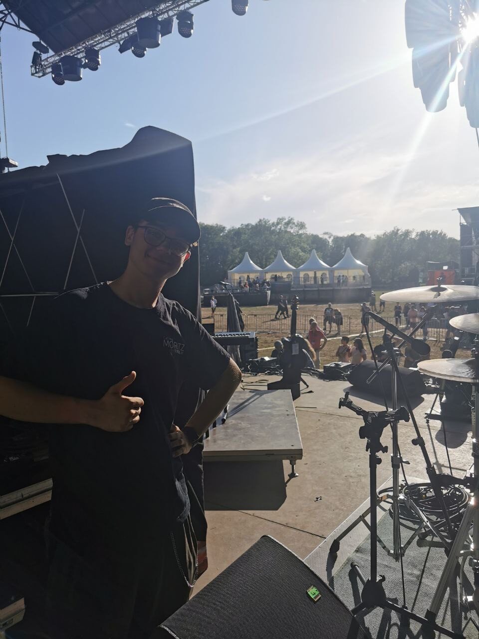 Festivalgelände auf der Burg Hochosterwitz in Kärnten