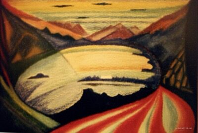 1980 · Der Wörthersee / Zelle des Lebens