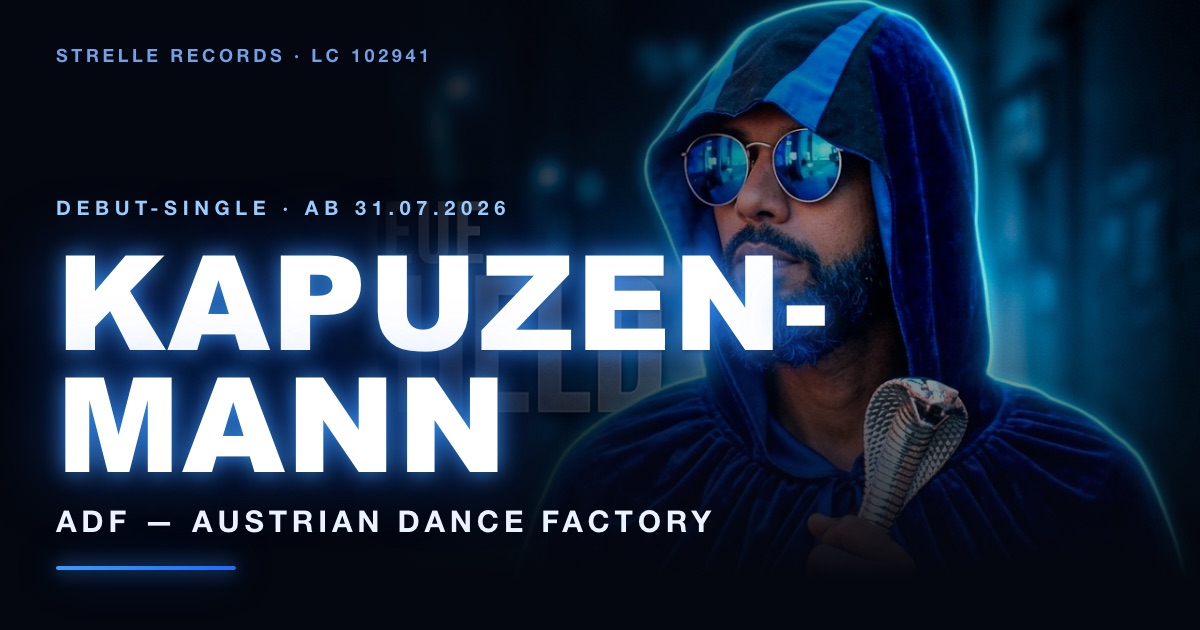 ADF – „Kapuzenmann": Neu im Roster von Strelle Records