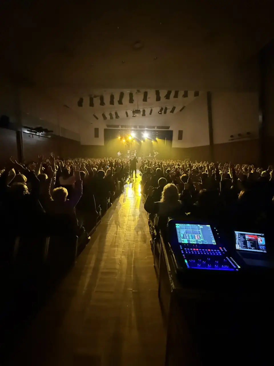 Livetontechnik bei einem Konzert