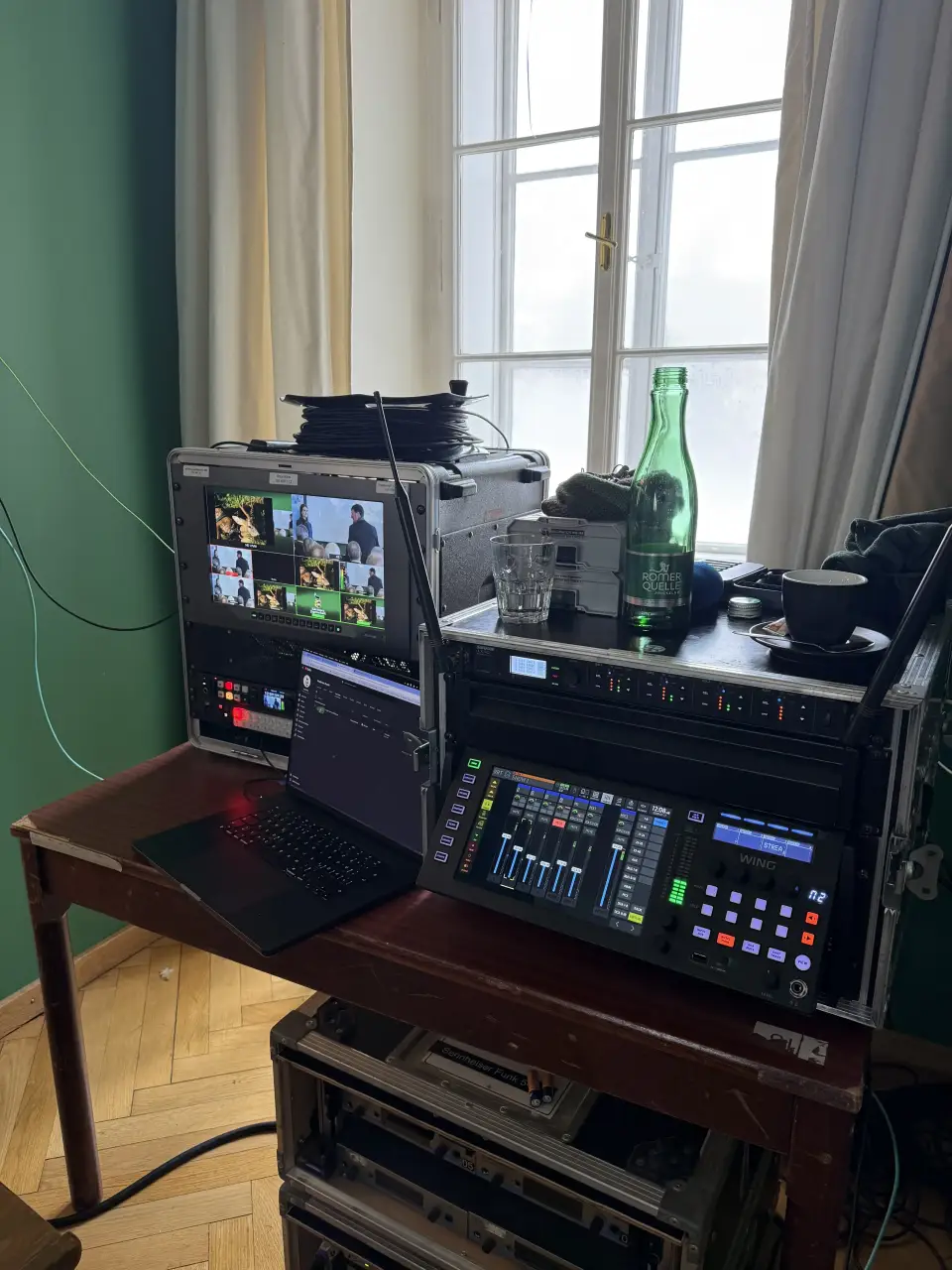 Mobile Ton- und Videoregie mit Streaming