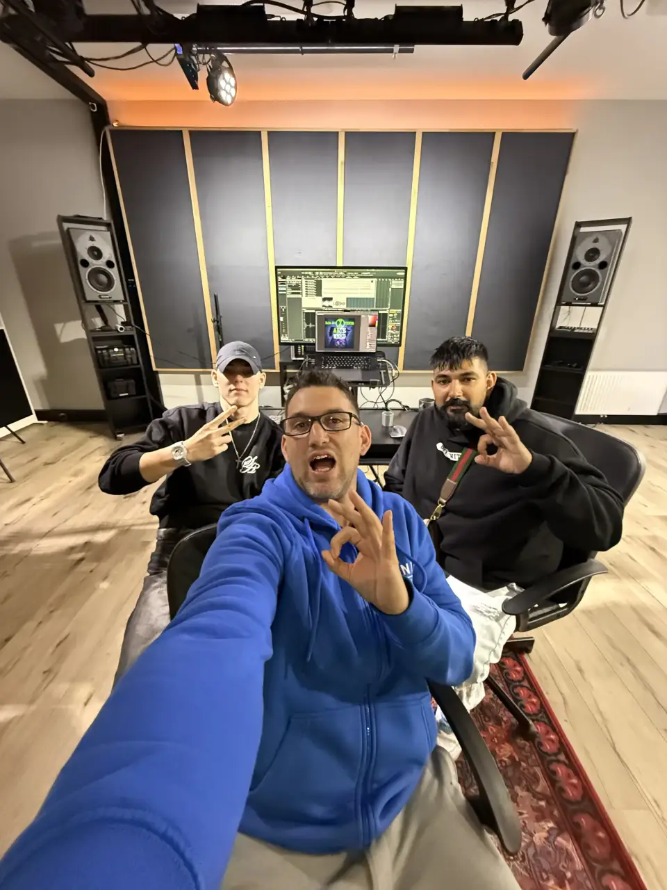 Monitoring und Mastering im Aufnahmeraum